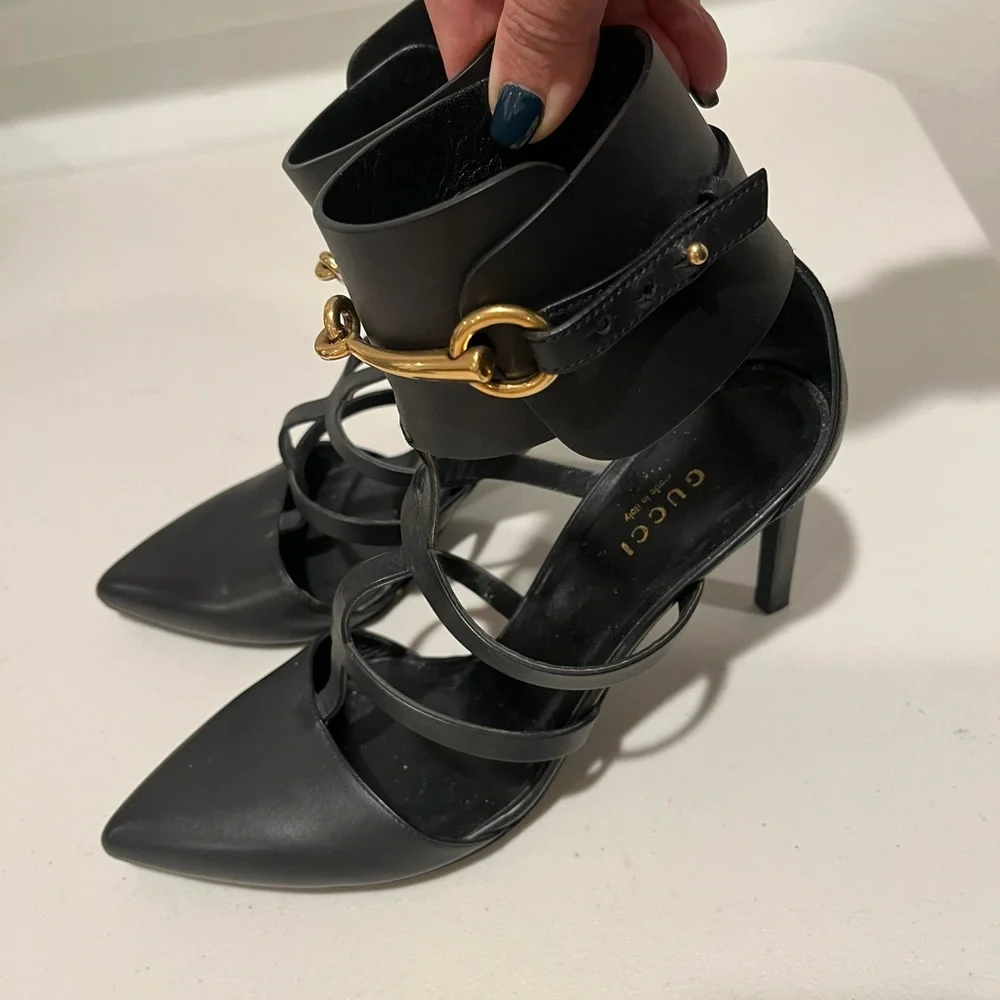 Gucci strapped leather Sandal - Picture 1 of 5